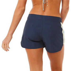 2024 Rip Curl Womens Block Party Hi Waist Boardshorts 013WBO - Navy